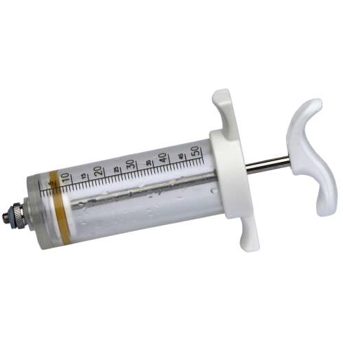 50ml Nylon fecskendő szarvasmarhákhoz, állatorvosi fecskendő