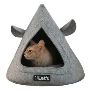 Let's Aludjunk Pet Cave TeePee Grey macskaágy 44021410 