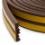 Self-adhesive Door/Window Seal "E" Profile - 6 m brown 9 mm 39908190