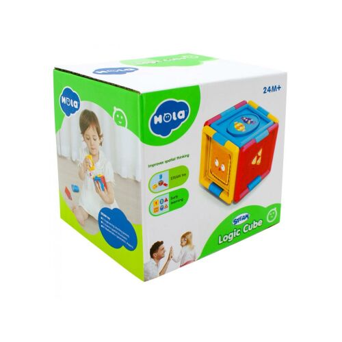 Pakiranje igračke za bebe HOLA Logic Cube