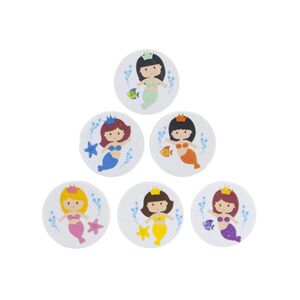 Sellős sellő radírok, 6 különböző kivitelben - Radír