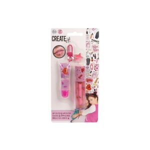 Create It! Duo luciu de buze cu breloc, ambalat - Create It!