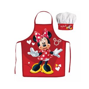 Disney Minnie - Főzőkötény Szett - 3-8 éves korig