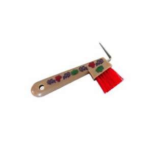 Brabant pata lehúzó kefe és kefe, 6 darabos csomag, lóápolási kellékek - Pataápolás