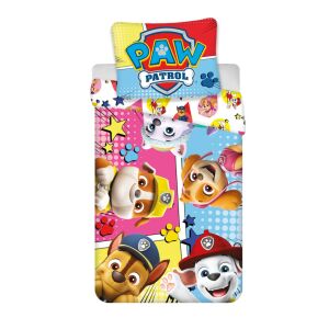 Спален комплект Paw Patrol Comic 140x200cm, 70x90cm - Бельо