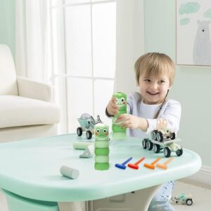 Jucărie Flippy Broască Indestructibilă pentru copii, jucată de un copil la masă, joc de dezvoltare pentru preșcolari - Jocuri de dezvoltare pentru copii mici