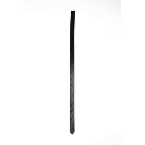 HB Dodo fekete bőr kengyelszíj, 75 cm hosszú