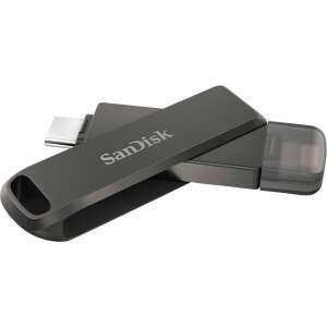 SanDisk iXpand USB flash meghajtó 128 GB USB Type-C / Lightning 3.2 Gen 1 (3.1 Gen 1) Fekete 58481658 