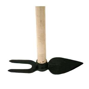 Kovácsolt villás kapa, 300 gramm, nyéllel együtt