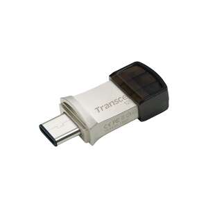 Transcend JetFlash 890 128GB USB flash meghajtó USB Type-A és USB Type-C csatlakozókkal - Transcend