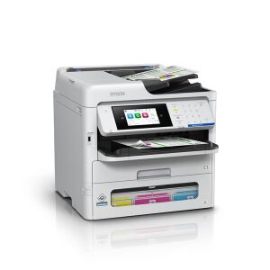 Цветен многофункционален принтер Epson WorkForce Pro EM-C800RDWF, изглед под ъгъл - Epson Мастиленоструен принтер