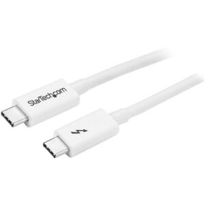 StarTech.com TBLT3MM2MW Thunderbolt kábel 2 M 20 Gbit/s Fehér 112863068 - Thunderbolt kábel
