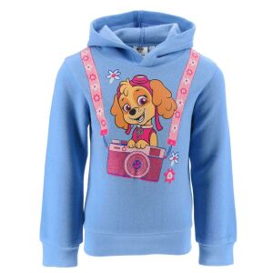 Nickelodeon Mancs Őrjárat Skye glitteres kapucnis pulóver lányoknak, világoskék - Nickelodeon