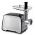 Berdsen electric meat grinder silver and black