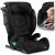 Nukido Louis Soft Черен стол за кола с ISOFIX, 15-36 кг, спящо дете