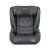 Nukido Louis сиво столче за кола ISOFIX, 15-36 кг, изглед отпред