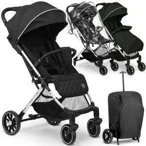 Nukido Paseo stroller with rain cover and travel bag - Stroller and Car Seat