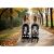 Mothers pushing Nukido Paseo strollers in the park, lightweight baby strollers