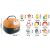 Ricokids Rattles in a box of 10 - Orange, Blue 112866602