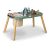 Nukido wooden sensory railway table with train and activity blocks