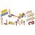 Ricokids wooden fire truck walker tools and accessories