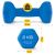 4FIZJO 2kg Blue Dumbbell Dimensions