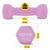 4FIZJO 0.5kg Pink Dumbbell Dimensions