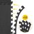 4FIZJO Puzzle foam mat for gyms 6pcs - Grey 131405455
