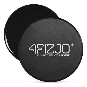 4FIZJO slide Edzéskorongok 2db - Fekete