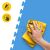 4FIZJO Puzzle foam mat for gyms 100x100x2cm - Blue, Red 131406049