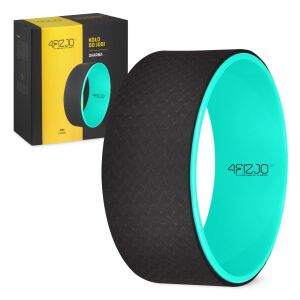 4FIZJO Dharma Jógakerék, műanyag, 32,5 cm - Kék