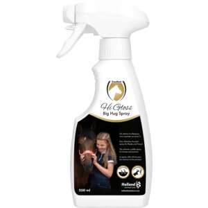 Equest Hi Gloss Big Hug Spray lovak és pónik számára, sörény és farok szétválasztó spray, nyugtató levendula illattal - Lóápolás