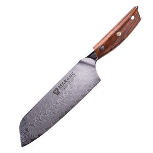 Cutit santoku profesional Maranc, otel de damasc, 18 cm, M21 112872350 - Tacâmuri
