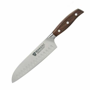 Profesjonalny nóż santoku Maranc, niemiecka stal, 18 cm, M3 (testy) 112872451 - Sztućce