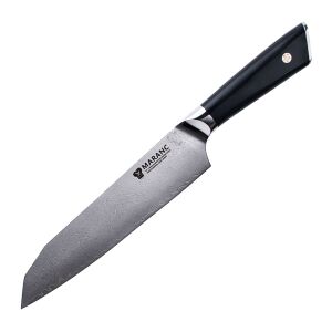 Profesjonalny nóż santoku Maranc, stal damasceńska, 18 cm, M89 112872611 - Sztućce