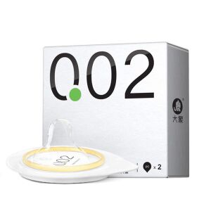 Elephant 002, prezervativ invizibil, subtire si flexibil, 2 buc