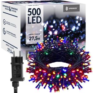 Vianočné svetlá Springos Cl0542 500 LED s balením - Springos