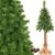 Springos CT0180 140 cm artificial Christmas tree with trunk, burlap base, and pine cones