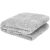 Folded grey blanket Ha7098 200x220 cm, soft plush
