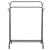 Springos Ha7457 Double Rail Clothing Rack, Empty
