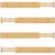 Set of 4 Springos Bamboo Drawer Dividers on white background