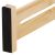 Close-up of Springos Bamboo Drawer Divider adjustable mechanism