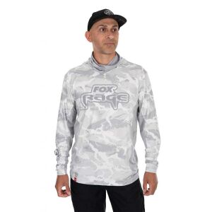 Fox rage uv hooded light camo top fox rage uv hooded light cam top xxxl    112881943 - Póló