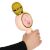 Microfon wireless karaoke iepure roz in mana