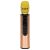 Rose gold Bluetooth karaoke microphone