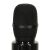 Close-up of Black Karaoke Microphone Mesh