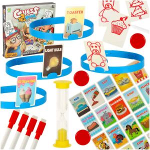 Ikonka Ki vagyok én! Találd ki a rajzot családi Társasjáték gyerekeknek