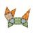 Ikonka 3D magnetic building blocks forming a fox shape
