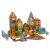 Ikonka 3D magnetic building blocks complete animal park set