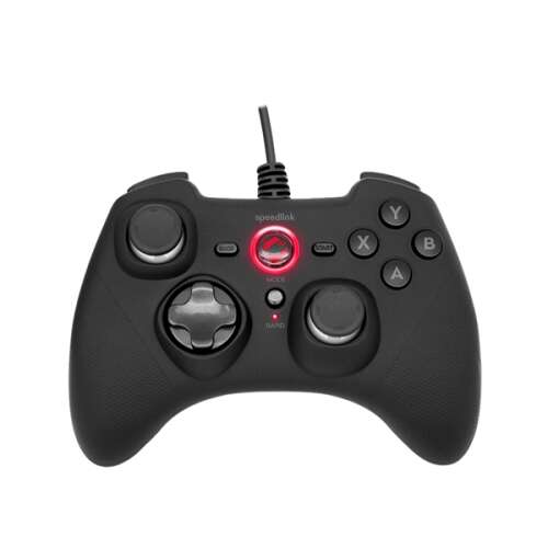 Gamepad Speedlink Rait pre PC, PS3 a Nintendo Switch - Čierny